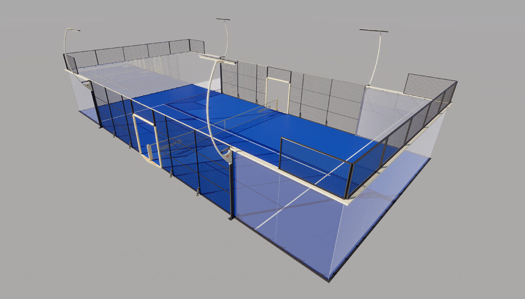 proveedor cancha de padel premier 2025 colombia